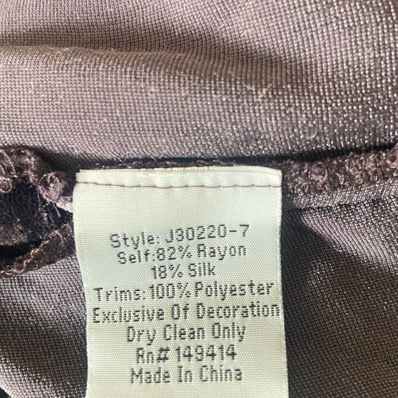 Johnny Was Velvet tunic knee length dress~Size:XSMALL~in deep purple - Picture 11 of 11